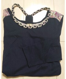 to blossom | クルーネックデザイン長袖(Tシャツ/カットソー)