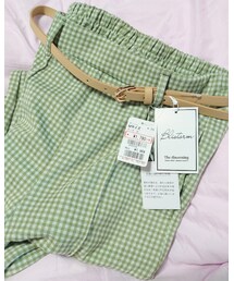 パシオス | Blistorm ギンガムチェックフレアパンツ　M(パンツ)