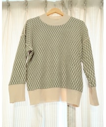 しまむら | LOGOSDAYS　グリーンニット(ニット/セーター)