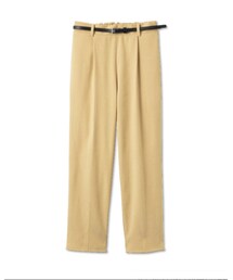 しまむら | スエードフツウベルト付きテーパードパンツ(パンツ)