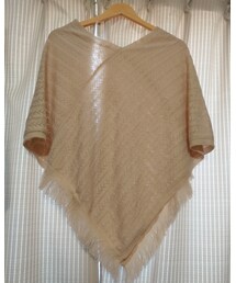 しまむら | フリンジ付き2WAYポンチョ(その他トップス)