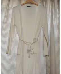 tiptop | ベルト付きロングカーディガン(カーディガン/ボレロ)