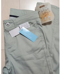 パシオス | ふわふわなめらかタッチスキニー(ライトグリーン　64cm)(パンツ)