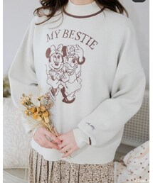 Areeam | ジャカードニットプルオーバー　アイボリー(ニット/セーター)