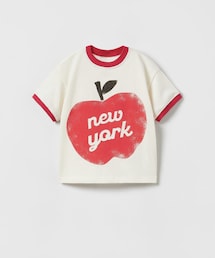 ZARA KIDS | アップルTシャツ 5-6歳 116cm 1,790円(Tシャツ/カットソー)