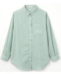しまむら | DFストライプシャツ（プチプラのあや） ￥1,419（税込）  (シャツ/ブラウス)
