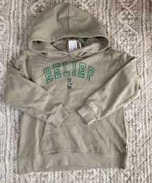 Birthday | USAコットンロゴパーカー 淡茶 140 1309円→979円(パーカー)