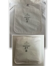 ポケットにしまった状態 | 背中内側に秘密のポケットが💡コンパクトに持ち運びできる💡(その他)