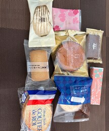 うさこのスウィーツ同盟会②🍪 | 職場でお客様達から各々いただきました🥺出会いと別れの季節🥺(ラッピングキット)