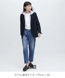 UNIQLO | ボーイフレンドテーパードデニム(デニムパンツ)