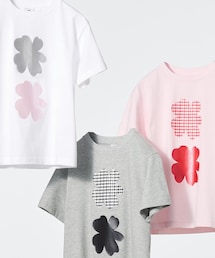 UNIQLO | UNIQLO and Cecilie Bahnsen🌼2026春夏コレクション 2026.5.22発売 GIRLS グラフィックT 120cm、 ホワイト 160cm(Tシャツ/カットソー)