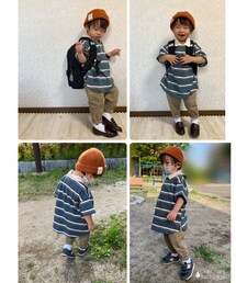 別ポ&リアル公園コーデ👟👦🏻 | 公園は保育園用のNBで👟(その他)