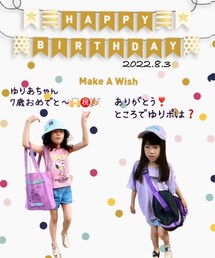 Happy 7th birthday, Yuria chan!!! | ポスター/アート