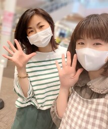 sariちゃんと初対面😍💕ツーショット📸 | 綺麗に加工してもらいました😆さりちゃんありがとう😘(フォトフレーム)