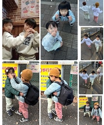 想い出③💝 | ゆうたん&レンレン🫶ポーズに手を繋いだり、最後はハグでお別れ🥺💕仲良しでほっこり☺️🍀(ポスター/アート)