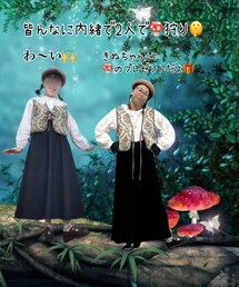 きぬ&きょうこの KKコンビコラ画💝 | トールコロンコラボ、papatrese(パパトレ)さんの森の妖精トールコロンの物語のスピンアウト編📖きぬちゃん🍄好きだと良いなぁ🥹💕(ポスター/アート)