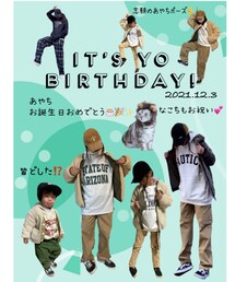 あやちお誕生日おめでとう㊗️🎂🎉✨ | あやち大大大好き😘(ラッピングキット)