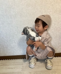 オムツチラリズム😂 | IKEAの猫🐱ルカちゃん♀ 海外では男性名 光をもたらす人(その他)