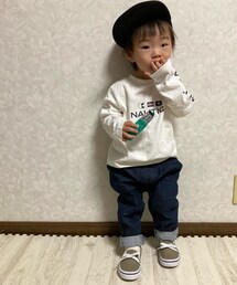 ラムネ食す👶 | 袖のNAUTICAロゴ見えないの残念💦(その他)