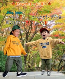 私作コラ画☆ | まーくんファミリーがこちらに来た時行った動植物園の紅葉🍁いつかリアルで会いたいよー😍またコラボしようね🥰(ポスター/アート)