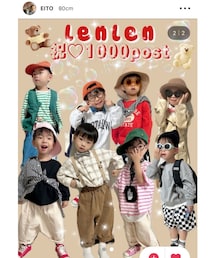 みーたんありがとう💝 | 想い出がいっぱい♡えいちゃんとオソロaimohaのチノカーゴでモノトーン🏁コラボやみーたんプロデュースコーデも🦓🩷(ポスター/アート)