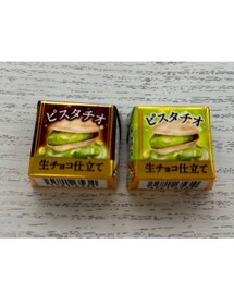 うさこのスウィーツ同盟会💚🍫 | チロルチョコ ピスタチオ💚一粒42円 2/13にセブンで発見❣️うさこちゃん投稿してたやつ😍ペロり😋♡ピスタチオ好きな女性多いとWEARで知る🤩🤝✨(その他)