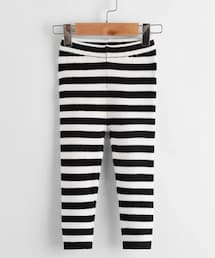SHEIN | ベビーニットパンツ ストライプ 92cm 536円(パンツ)