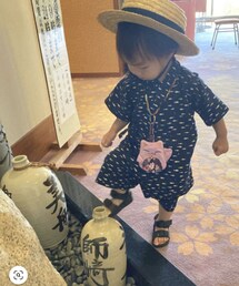 2021.7.26投稿コーデ👘 | 日帰りランチ&温泉旅行♨️ 1歳10ヶ月の頃。ちょうど2年前🥹(その他)