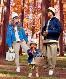 🐸さん反省追いコーデ | ジルちゃんとの初コラボに追いコーデしてくれた🐸さん 親子コーデに🥰(ラッピングキット)