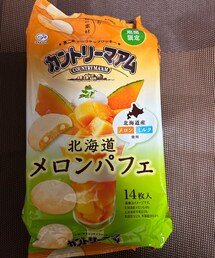 うさこのスウィーツ同盟会🍈🍪 | 先月、確かお菓子のまちおかでGET💡ちゃんとメロン風味🍈🥛で爽やかな味で美味しかった😋(その他)