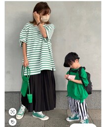 お手本コーデ💚🖤 | ラッピングキット