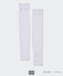 UNIQLO | UVカットシームレスアームカバー 03 GRAY 男女兼用  M(アームカバー)