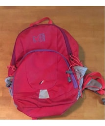MILLET | 古着 2018.10にベトナム旅行の為にリンリンに買ったリュック🎒旅行やお出かけのお供に沢山の思い出詰まってる❣️小学生からは体操の用意入れるリュックとして使ってる💡これお気に入りだからランドセルも赤選んだのかも⁉️(バックパック/リュック)