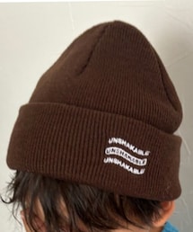 しまむら | ちっくんコラボ ニットワッチ 54cm ブラウン(ニットキャップ/ビーニー)