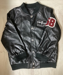 party pick | 古着 110 エコレザーブルゾン 西松屋? 1,380円(ライダースジャケット)