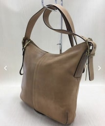 COACH | COACH 革ショルダーバッグ 茶 ブラウン 独身時代にデパートにて正規品購入 革だから使えば使う程味が出る。(ショルダーバッグ)