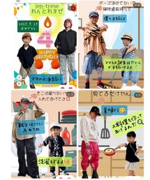 パパトレさんありがとう🥹✨️ | 憧れのれんとれえぜときょうとれえぜでパパトレファミリーの仲間入り👯‍♀️嬉しい🤝✨️ポーズハマりすぎ🤭楽しませてもらいました❣️宝物💝(ポスター/アート)