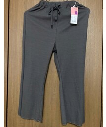 Birthday | テレコフレアパンツ 濃灰 130 979円(税込)🧸さん付き(パンツ)