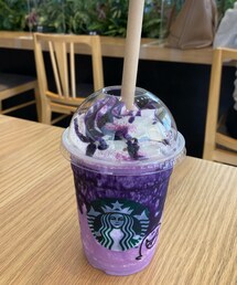 うさこのスウィーツ同盟会 | スタバのパープルハロウィンフラペチーノ🎃 めっちゃ芋🍠😳😋(その他)