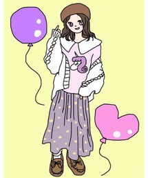 さりちゃん似顔絵ありがとう💕 | さりちゃん大大大すし🍣🍣🍣💕(ポスター/アート)