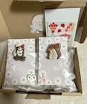 森のおしゃれな🧸さん、🐿️さんの「アクセサリー(ブローチ/コサージュ)」