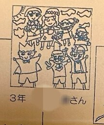 リンリンの絵🖼 | クラスで2人掲載。劇名:カラフルワールド の絵🖼(ラッピングキット)