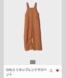 UNIQLO | 140cm(サロペット/オーバーオール)