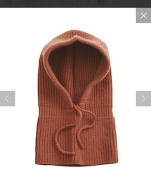 3coins | リブニットバラクラバ 880円(ネックウォーマー/スヌード)