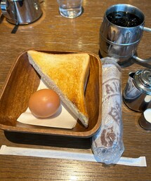 うさこのスウィーツ同盟会 | 前に仕事休みの日に一人モーニング🍞🥚☕️ コメダではないです😆 朝活しました📚✍️💪✨(ラッピングキット)