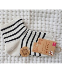 DAISO | レギュラーリブボーダー 15-20cm No.35(ソックス/靴下)