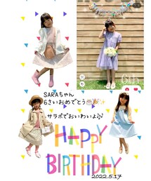 Happy 6th birthday, SARA chan!!! | フォトフレーム