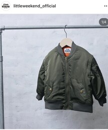 しまむら | MA-1 ベストと2WAY 120cm 2,420円（税込）(MA-1)