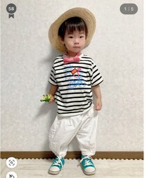 2022.7.3ナツい投稿コーデ♡ | Eriちゃんの息子さんRENくんお誕生日お祝いコラボ㊗️懐かしい🥹(その他)