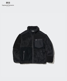 UNIQLO | コンビネーションフリースジャケット 130cm (ジャケット/アウター)